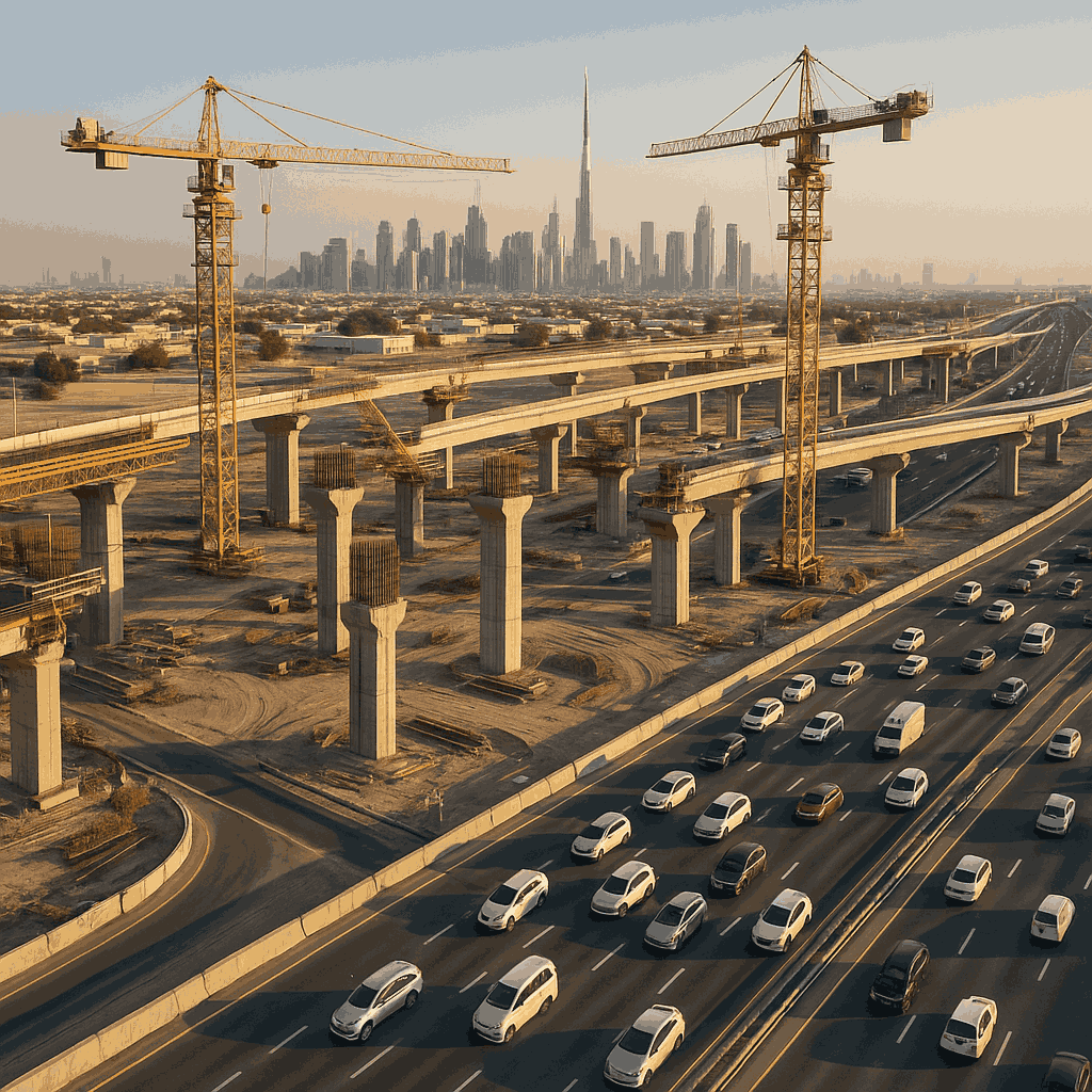 RTA Awards AED 700 Million Contract for Dubai-Al Ain Road Bridge
