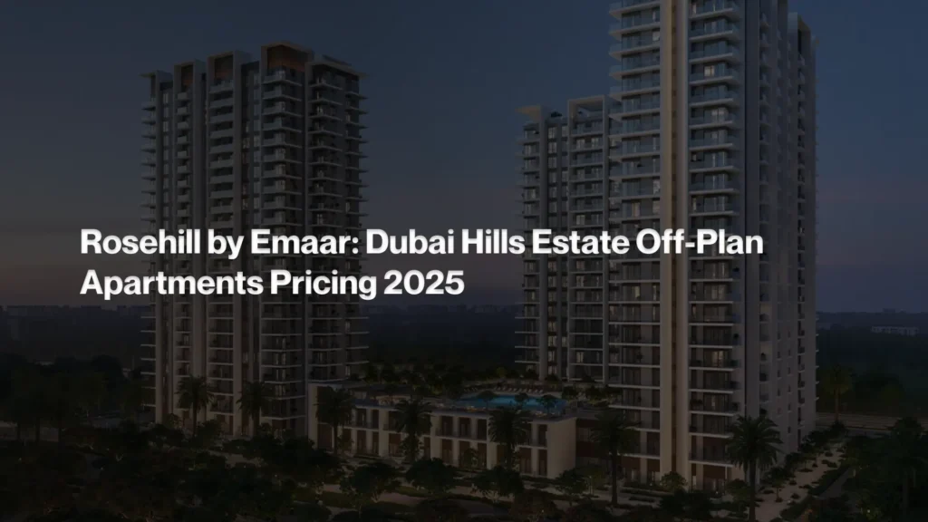 Rosehill by Emaar